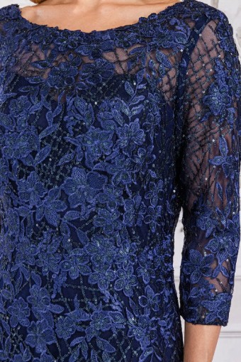 Amelia Couture 7045 #3 Navy thumbnail