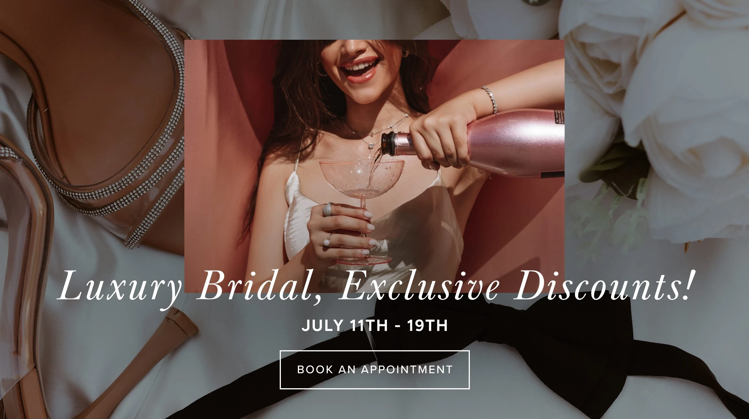 National Bridal Sale desktop banner